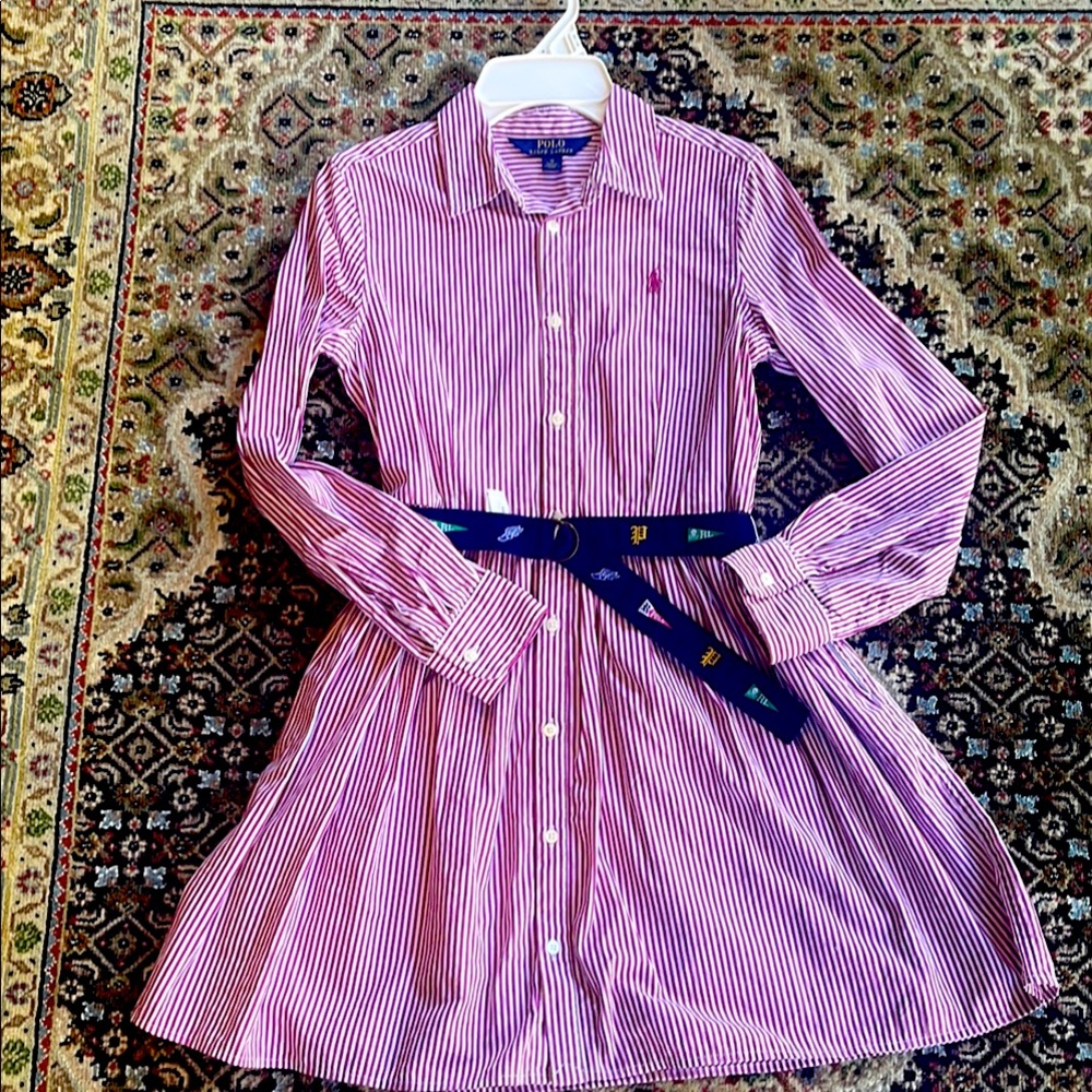 Ralph Lauren girls dress size 12😍👌🏼🤍💕💞